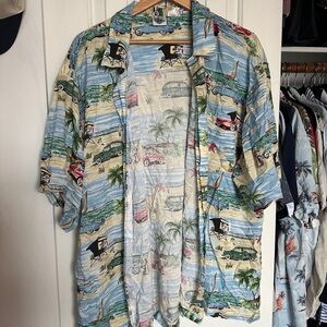Vintage Disney Hawaiian Shir